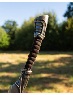 Lang Elfenzwaard LARP model Yorveth, stalen afwerking 2