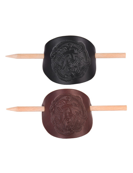 Pasador de pelo vikingo con alfiler...