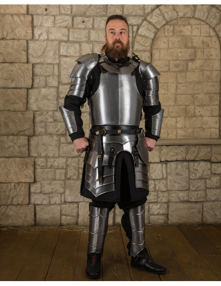 Peto y espaldar medieval modelo Lambert