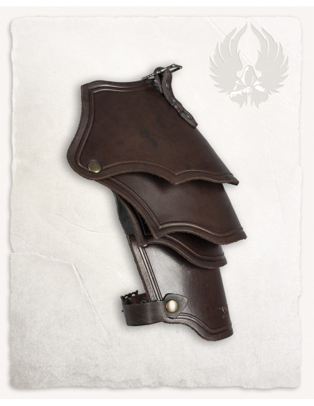 Hombreras cuero marrón modelo Kendra...