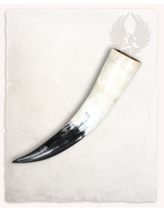 Cuerno vikingo para beber, capacidad 1 litro 2