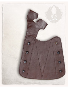 Mittelalterlicher Bogenschützen-Arm- und Fingerschutz,...