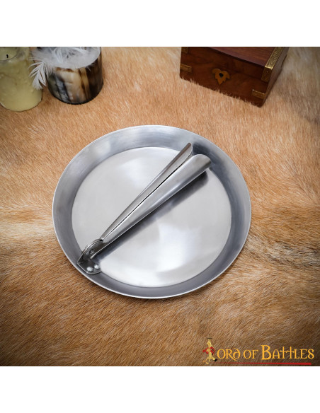 Sartén plegable de hierro forjado a...