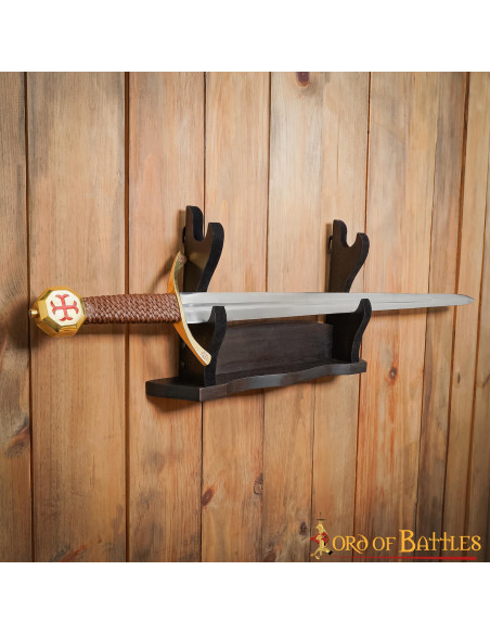 Soporte de sobremesa para 2 espadas o...