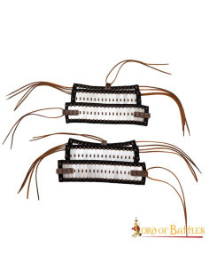 Lamellar Viking panser skulderpuder (30 x 15 cm.) 2