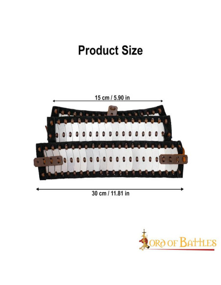 Lamellar Viking panser skulderpuder...