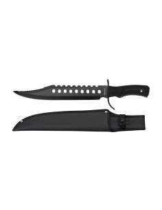 Albainox-mærket taktisk kniv, med skede (44 cm.)