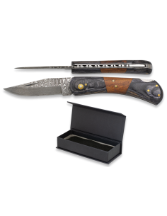 Messer der Marke Albainox aus 312 Lagen Damaststahl