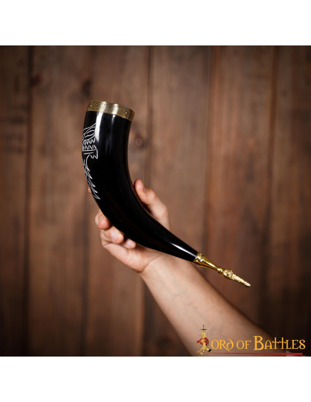 Fenrir Wolf Trinkhorn (300-400 ml.)