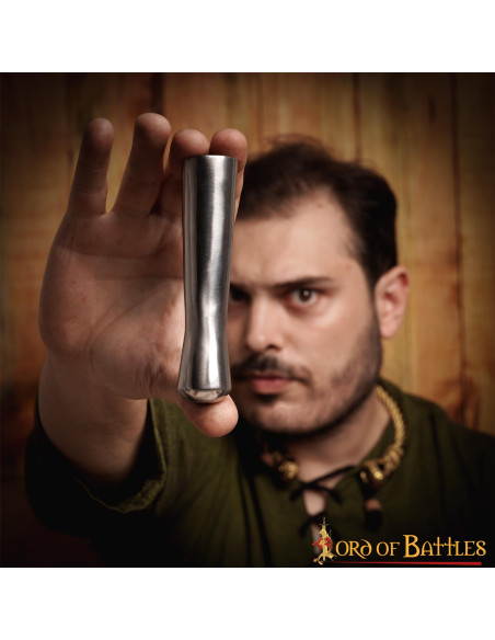 Contera acero lanza medieval (12,7 cm.)