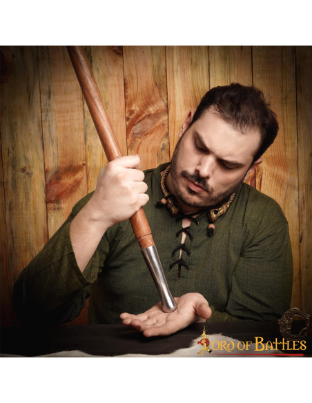 Contera acero lanza medieval (12,7 cm.)