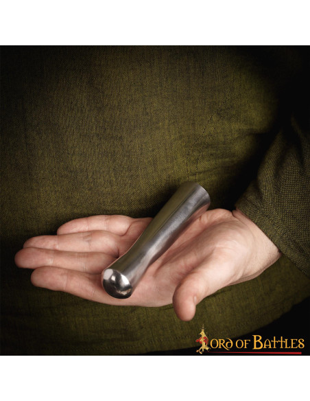 Contera acero lanza medieval (12,7 cm.)