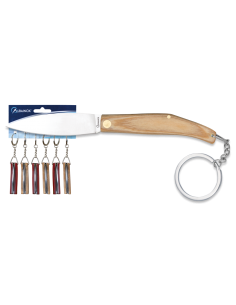 Albainox mærke nøglering kniv, assorteret farve (11,3 cm.)