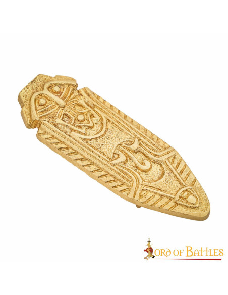 Keltische Dekoration aus Messingblech...