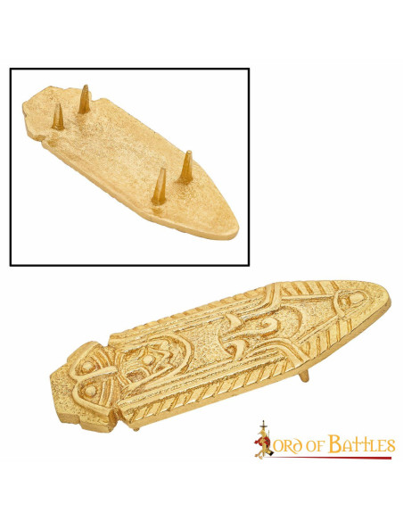 Keltische Dekoration aus Messingblech...