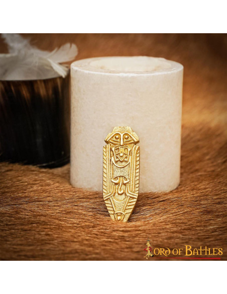 Keltische Dekoration aus Messingblech...