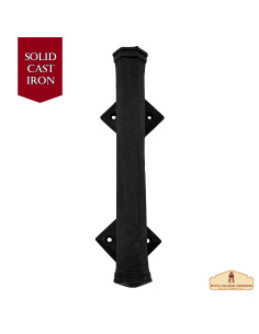 Tirador hierro puerta medieval (23,6 x 6,8 cm.) 2