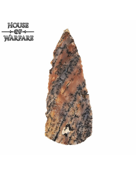 Historisk pilespids af flintsten (6 cm.)