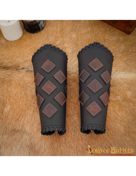 Fantastiske læderarmbånd LARP og Cosplay