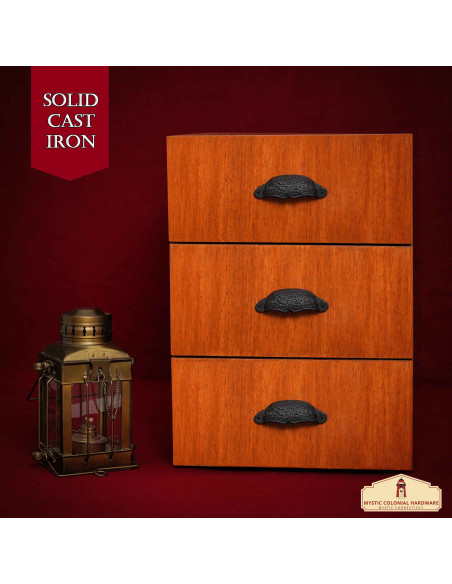 Set van 4 handgrepen in Victoriaanse...