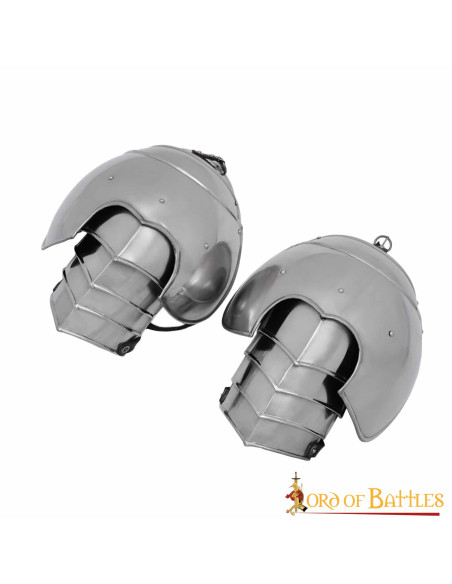 Hombreras de fantasía acabado pulido...