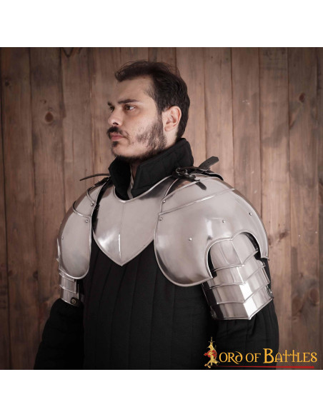 Hombreras de fantasía acabado pulido...