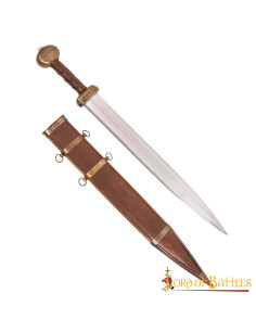 Römische Schwertscheide aus Gladius-Leder