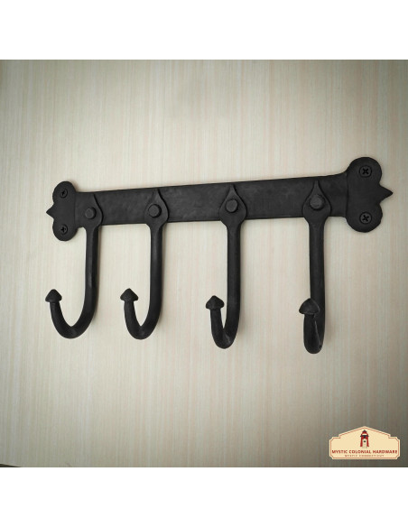 Rustikale Wandgarderobe aus...