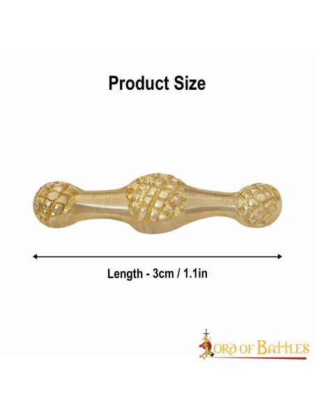 Set van 5 middeleeuwse koperen...