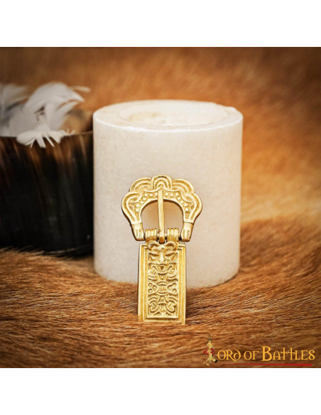 Keltische gesp massief messing...