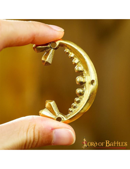 Pack 2 decoraciones vikingas latón...