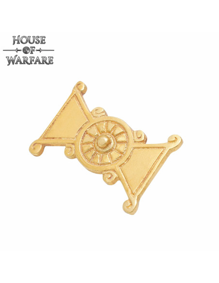 Decoración vikinga latón macizo