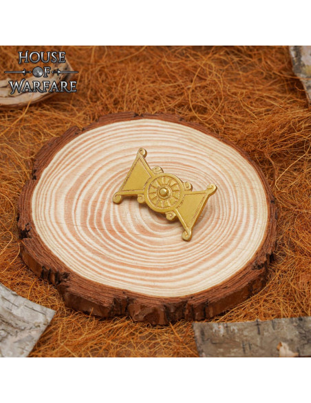 Decoración vikinga latón macizo