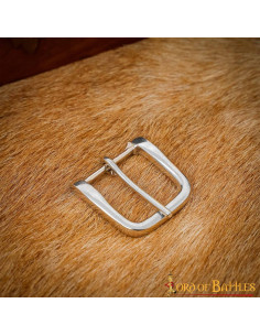 Klassieke stalen gesp (4,3 x 4,2 cm.) 2