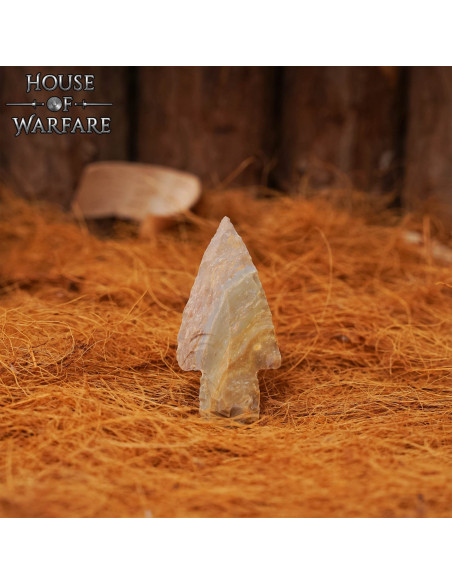 Lille pilespids af flintsten (6 cm.)