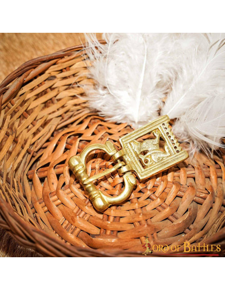 Mittelalterliche Wolfsschnalle aus... Mittelalterliche Wolfsschnalle aus...