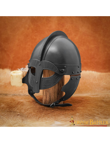 Wikingerhelm im Vendel-Stil mit...