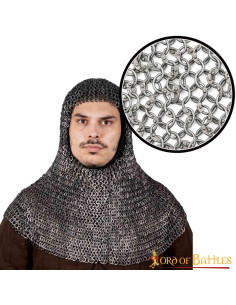 In der Kuppel vernieteter Kettenhemd-Henker aus Stahl (10...