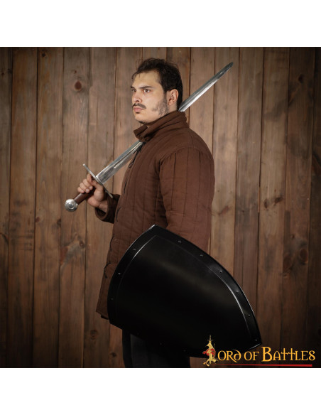 Glatter schwarzer Schild zum Bemalen...