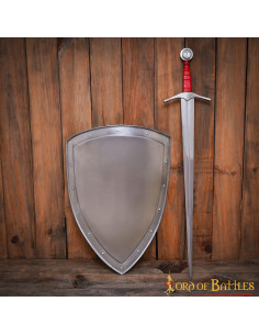 Polierter Schild zum Lackieren (60,9 cm).
