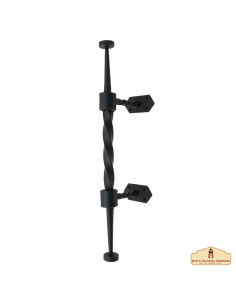 Tirador hierro puerta de castillo (41,9 cm.)
