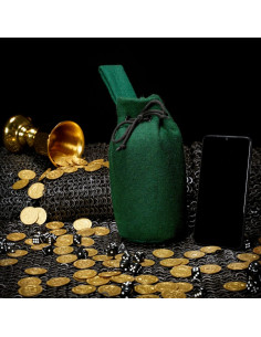 Bolsa vikinga lana color (20,3 × 16,5 cm.) 2