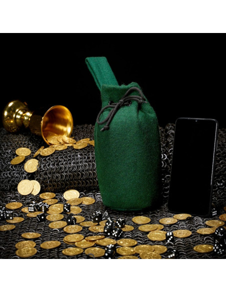 Wikingerfarbene Wolltasche (20,3 ×...