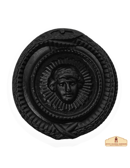 Ronde middeleeuwse klopper in...