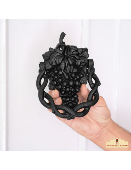 Gietijzeren klopper met...