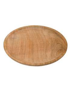 Mittelalterlicher Holzteller (23 cm Durchmesser)