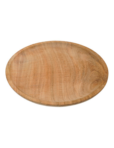 Plato medieval madera (23 cm. de diámetro)