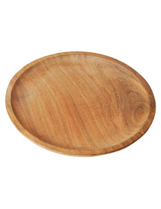 Middelalderlig træplade (23 cm diameter) 2