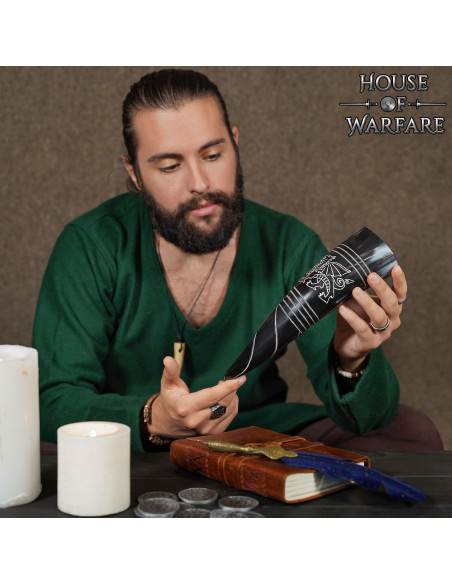 Middelalderligt drikkehorn keltisk...