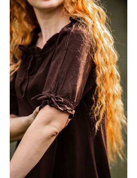 Mittelalterkleid Karen, braun